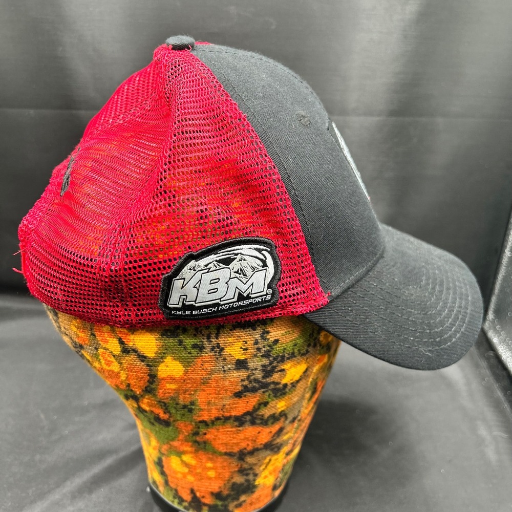 The Game Kyle Busch Hat NASCAR‎ Trucker Cap Fan Club KBM Racing Mesh One Size - Picture 4 of 7